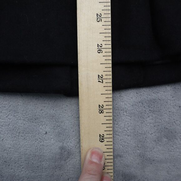 Ambiance Apparel Jacket Womens L Black Long Sleeve Button Down Collared Pockets - Picture 5 of 16